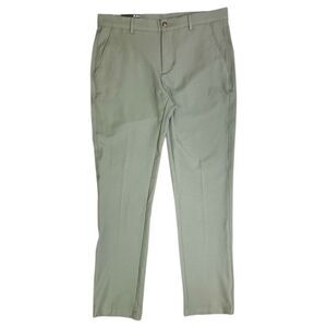 Greg Norman Men's Golf Performance Stretch Fabric Classic Fit Pant - Tea Leaf